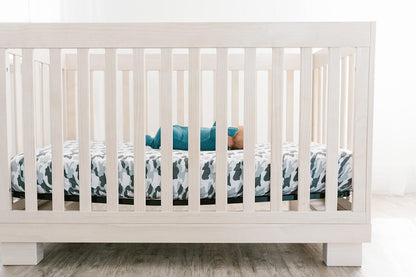 Copper Pearl Premium Fitted Crib Sheet - Gunnar - X002KD5BFF