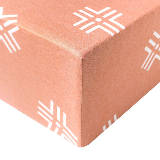 Copper Pearl Premium Fitted Crib Sheet - Mesa