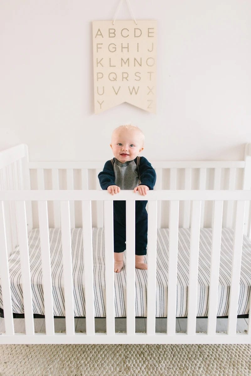 Copper Pearl Premium Fitted Crib Sheet - Midtown - X001Z6KQCB