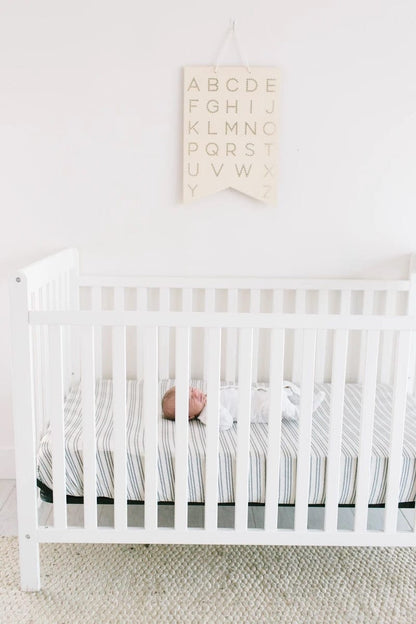 Copper Pearl Premium Fitted Crib Sheet - Midtown - X001Z6KQCB