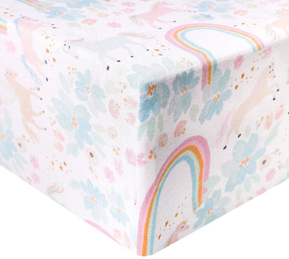 Copper Pearl Premium Fitted Crib Sheet - Whimsy - X002QSLZSV