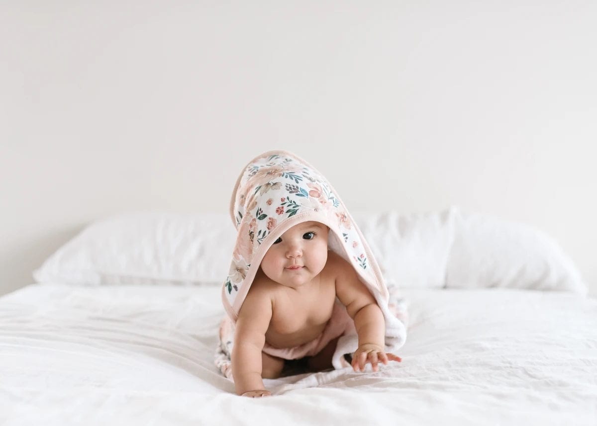 Copper Pearl Premium Hooded Towel - Autumn - X002AFWBQF