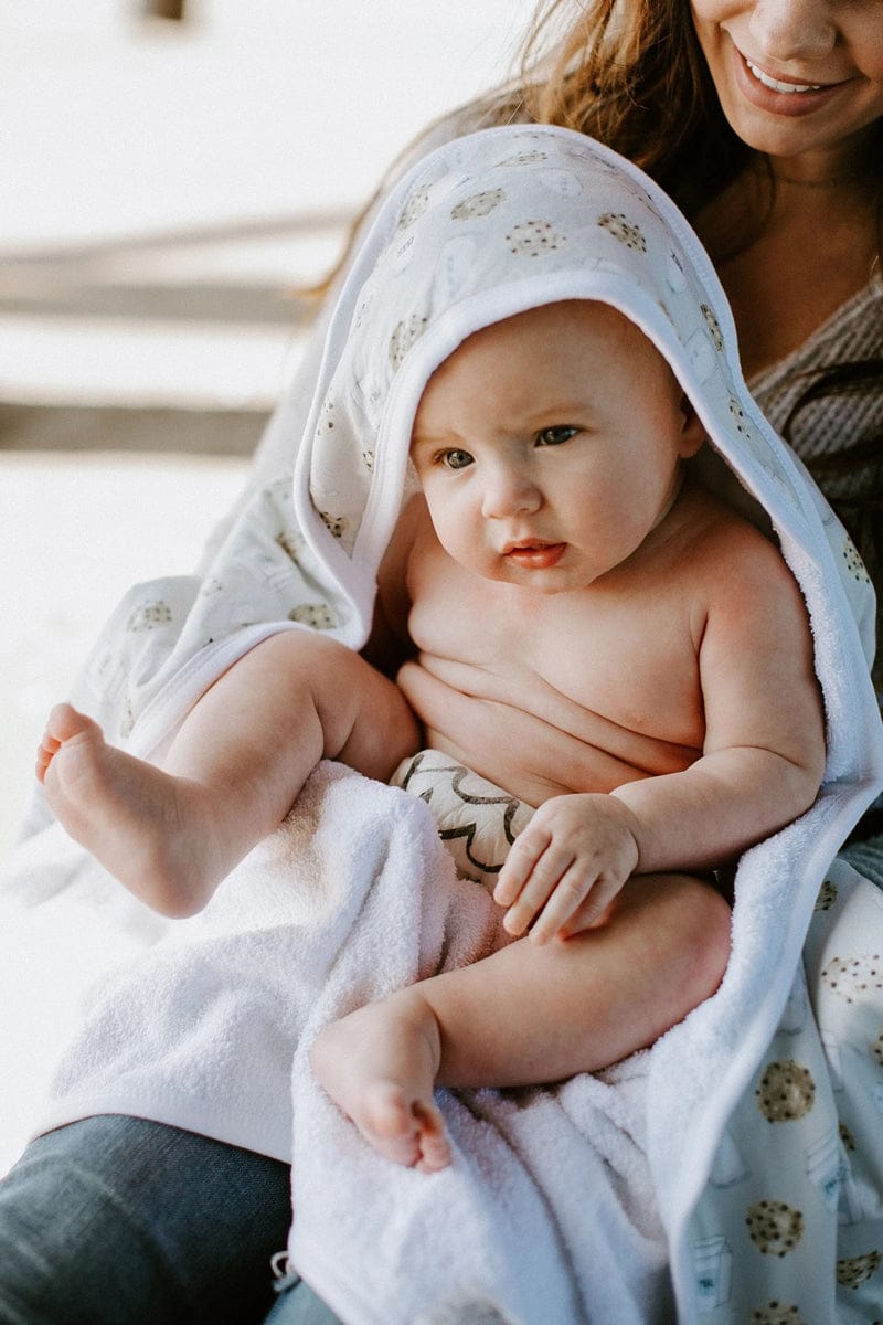 Copper Pearl Premium Hooded Towel - Chip - X0026JQJ31