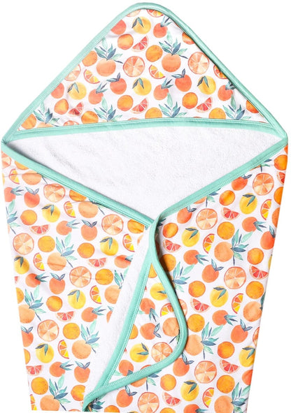 Copper Pearl Premium Hooded Towel - Citrus - X002FJ3VFB