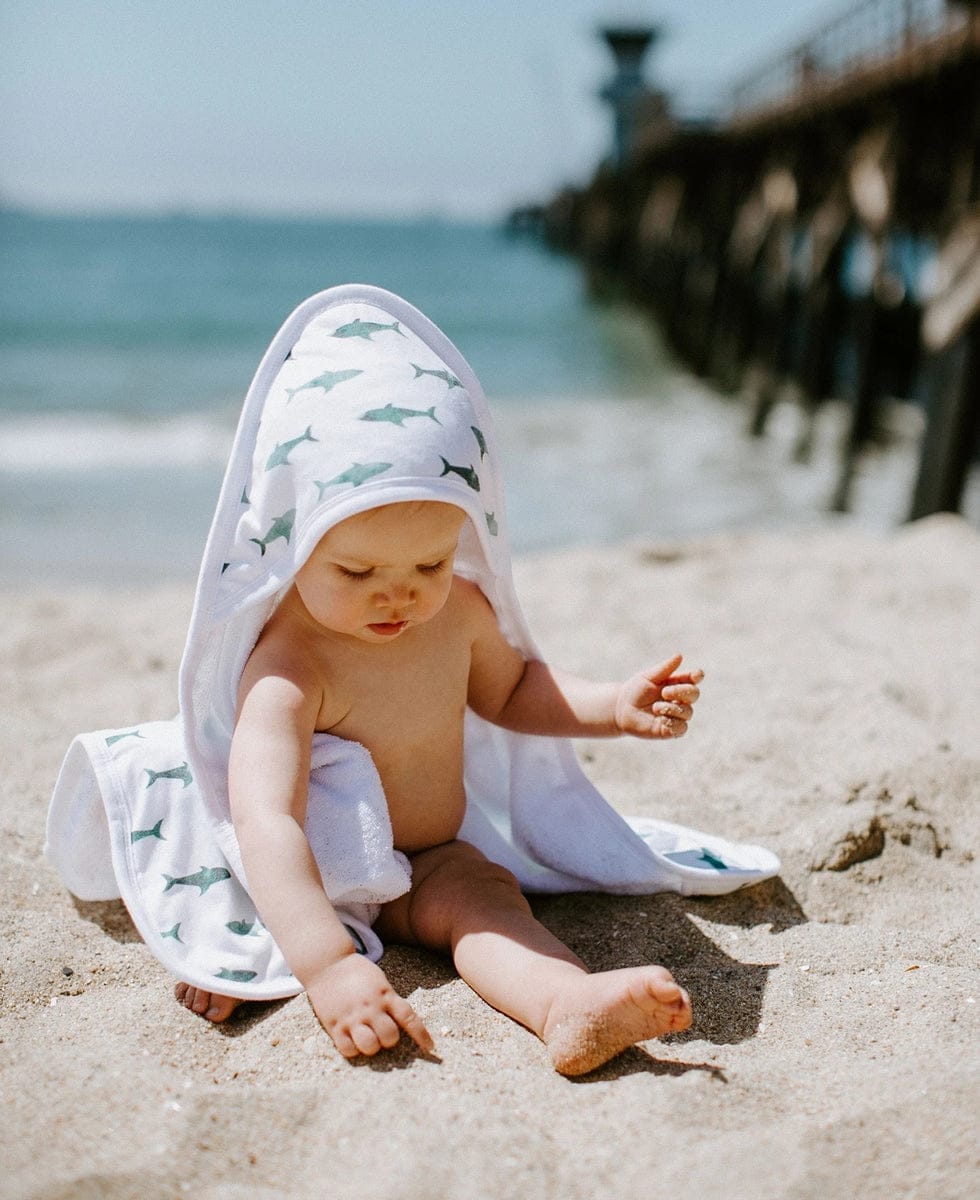 Copper Pearl Premium Hooded Towel - Pacific - X0026LCRK3