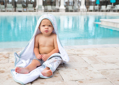 Copper Pearl Premium Hooded Towel - Rex - X002QRL2U3