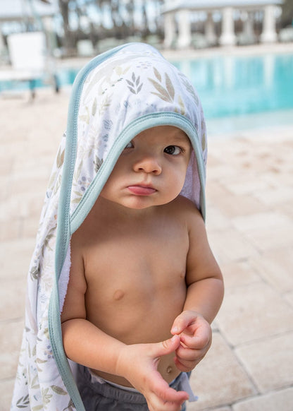 Copper Pearl Premium Hooded Towel - Rex - X002QRL2U3