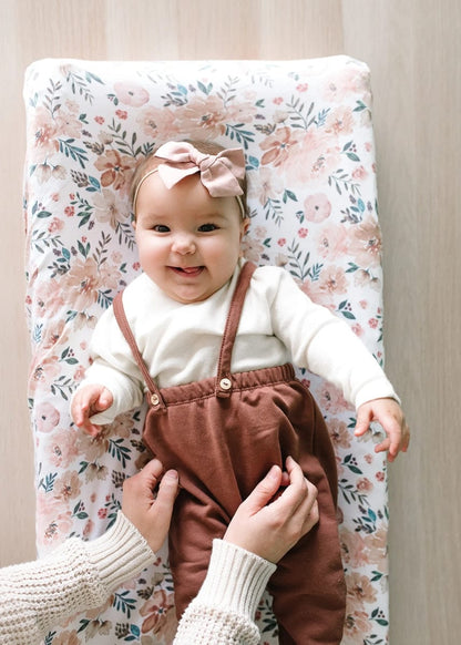 Copper Pearl Premium Knit Diaper Changing Pad Cover - Autumn - X0029M1UY3