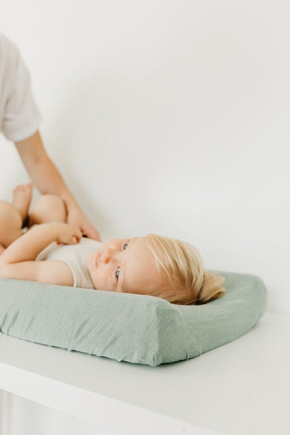 Copper Pearl Premium Knit Diaper Changing Pad Cover - Briar - X002MLS30P