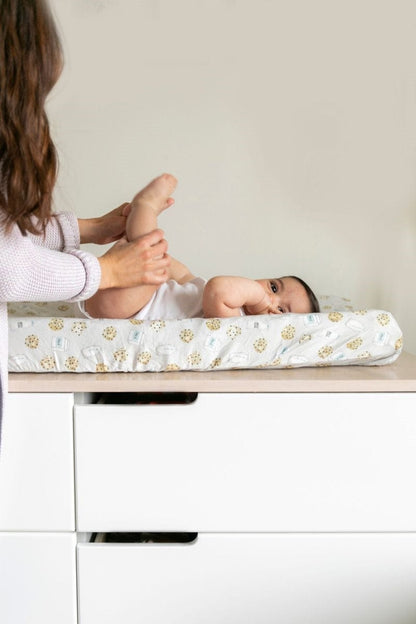 Copper Pearl Premium Knit Diaper Changing Pad Cover - Chip - X001YYBLBJ