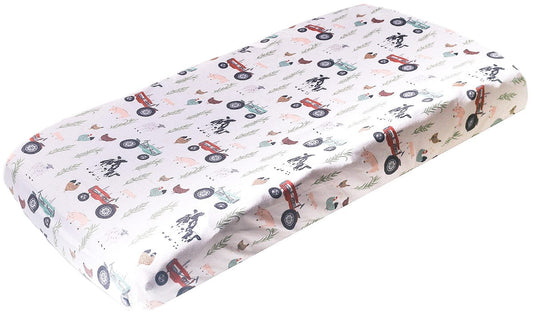 Copper Pearl Premium Knit Diaper Changing Pad Cover - Jo - X002KWZ42B