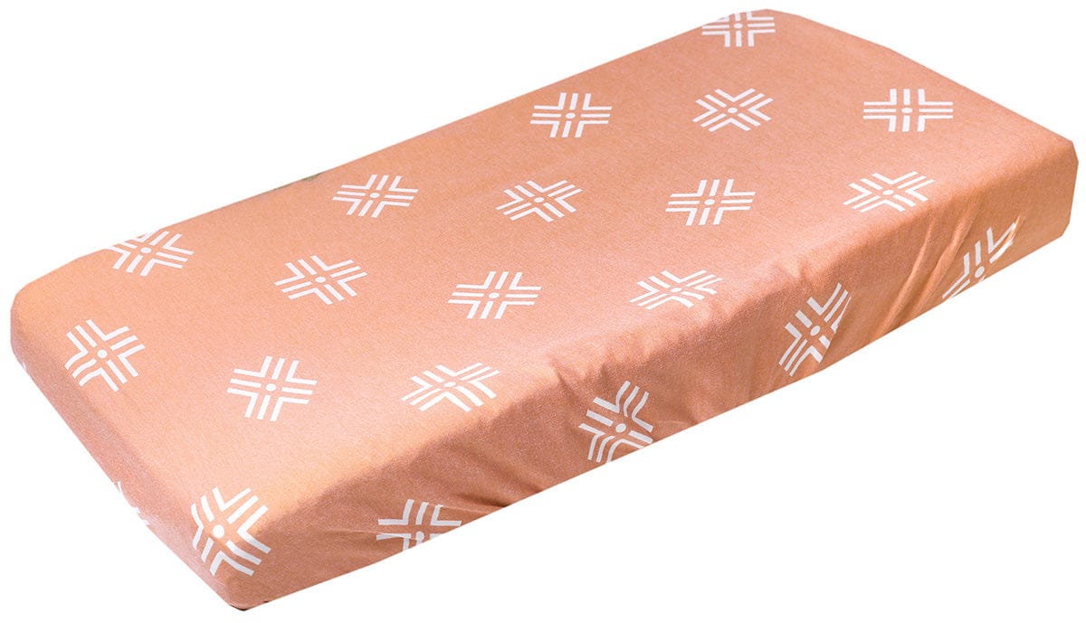 Copper Pearl Premium Knit Diaper Changing Pad Cover - Mesa - X002QSM6HF