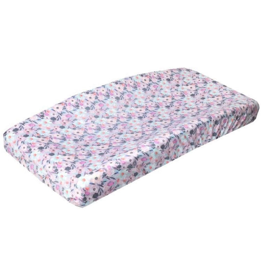 Copper Pearl Premium Knit Diaper Changing Pad Cover - Morgan