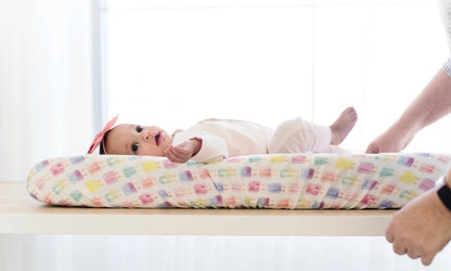 Copper Pearl Premium Knit Diaper Changing Pad Cover - Summer - X0029M23XZ