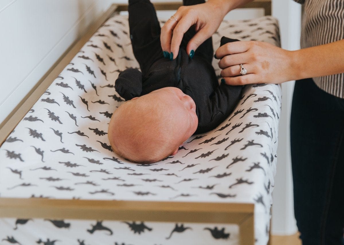 Copper Pearl Premium Knit Diaper Changing Pad Cover - Wild - X001YYBLA5
