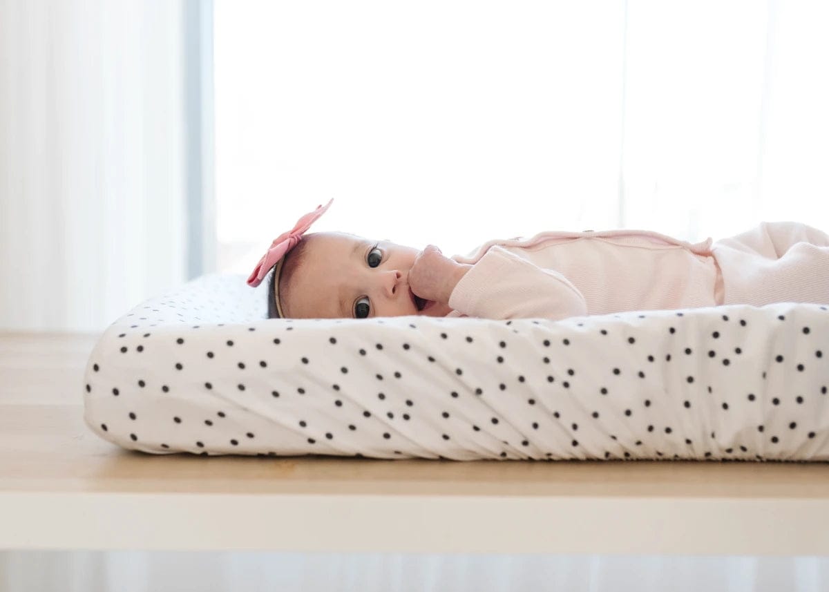 Copper Pearl Premium Knit Diaper Changing Pad Cover - Willow - X0029RAR51