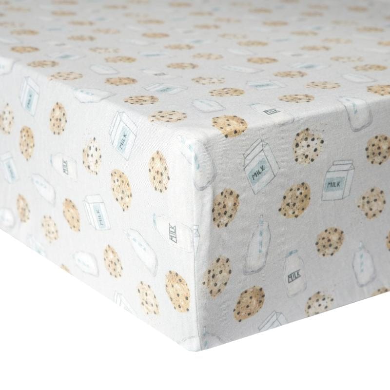 Copper Pearl Premium Fitted Crib Sheet - Chip - X001Z6GMNX