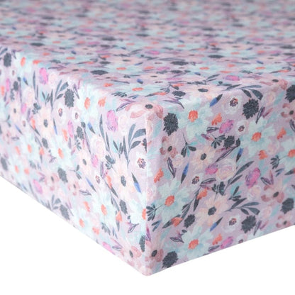 Copper Pearl Premium Fitted Crib Sheet - Morgan - X001Z6GMWJ