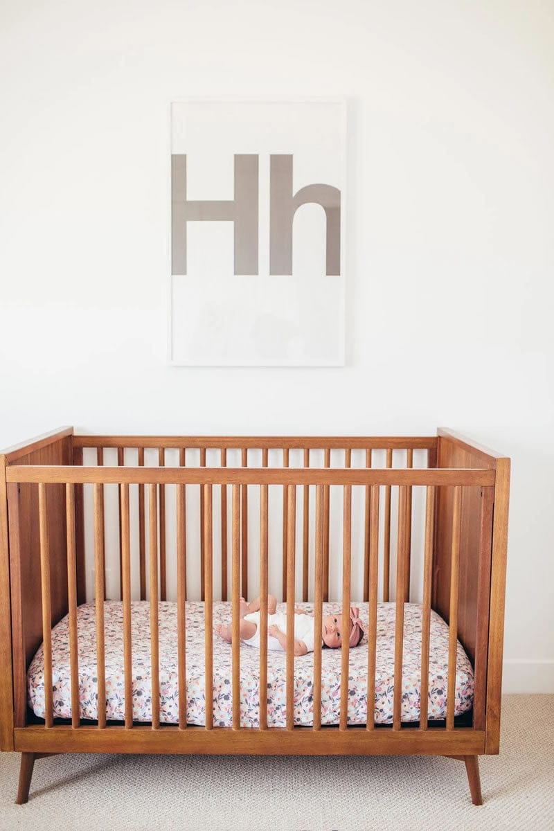 Copper Pearl Premium Fitted Crib Sheet - Morgan - X001Z6GMWJ