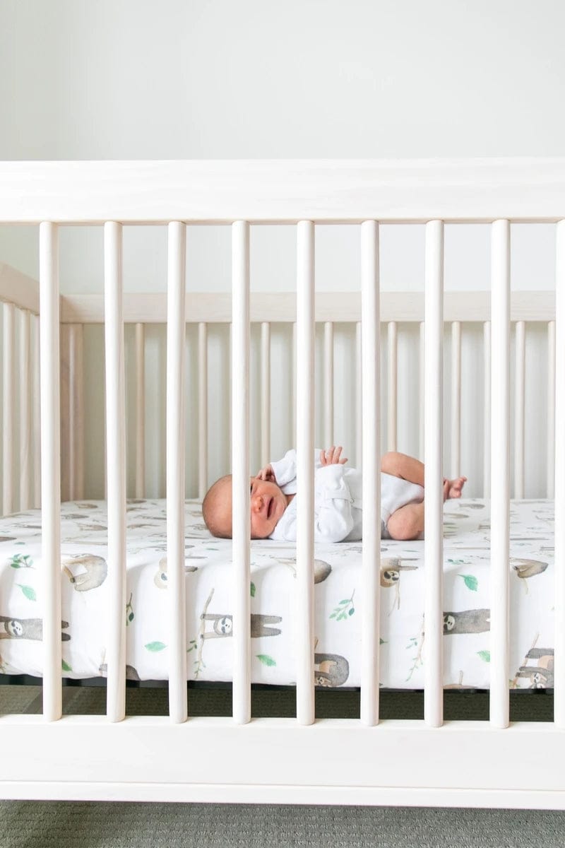 Copper Pearl Premium Fitted Crib Sheet - Noah - X001YYAUEX