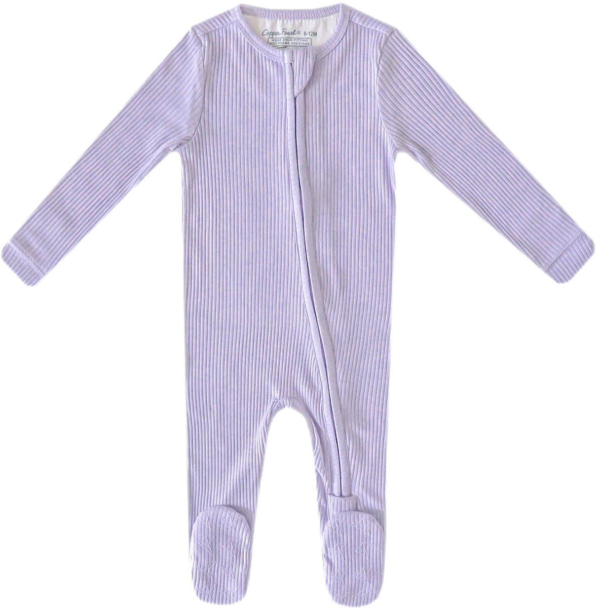 Copper Pearl Zip-up Footie - Periwinkle (18-24M) - X003V4NAOB
