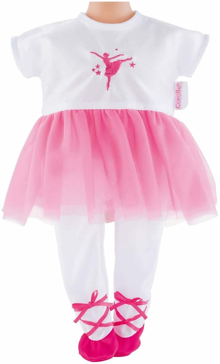 Corolle Ballerina Fuchsia Suit for 14" Baby Dolls - DMV83