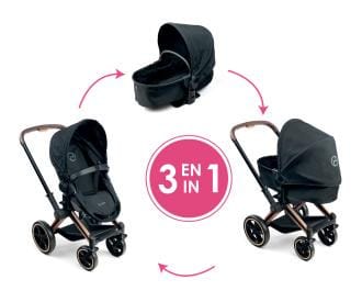 Corolle Cybex 3-in-1 Doll Pram for 14" & 17" Dolls