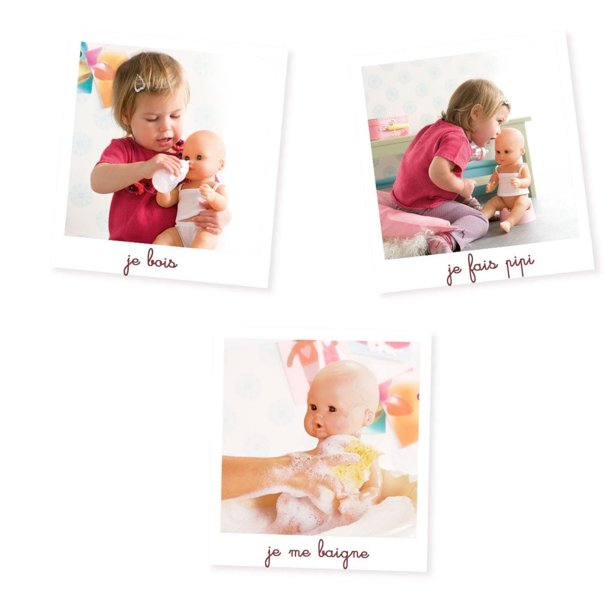 Corolle Mon Classique Graceful Emma Drink & Wet Bath Baby - BLW65