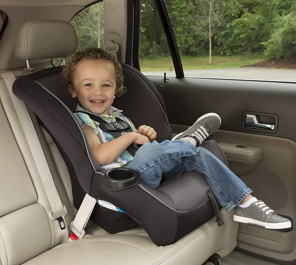 Cosco Onlook 2-in-1 Lightweight Convertible Car Seat - Black Arrows - CC331DFL