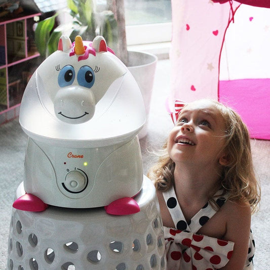 Crane Adorable Ultrasonic Cool Mist Humidifier - Unicorn - EE-8249