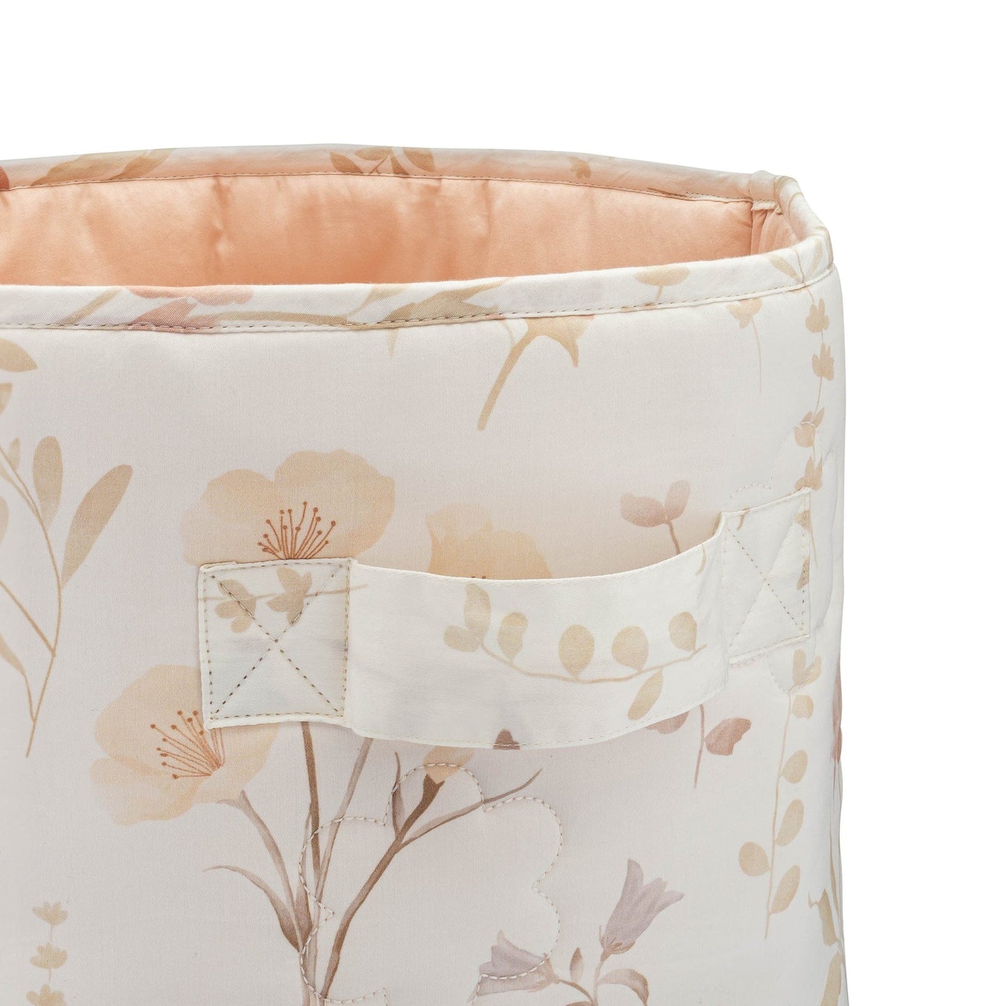Crane Baby Violet Quilted Nursery Storage Bin - BC-200SB-1