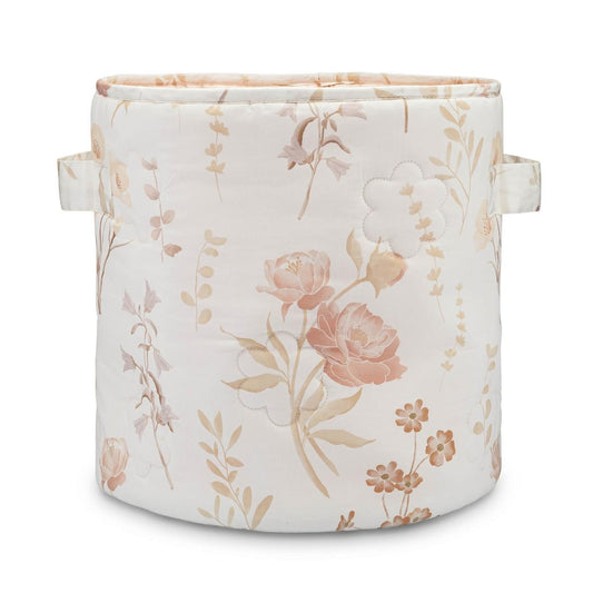 Crane Baby Violet Quilted Nursery Storage Bin - BC-200SB-1