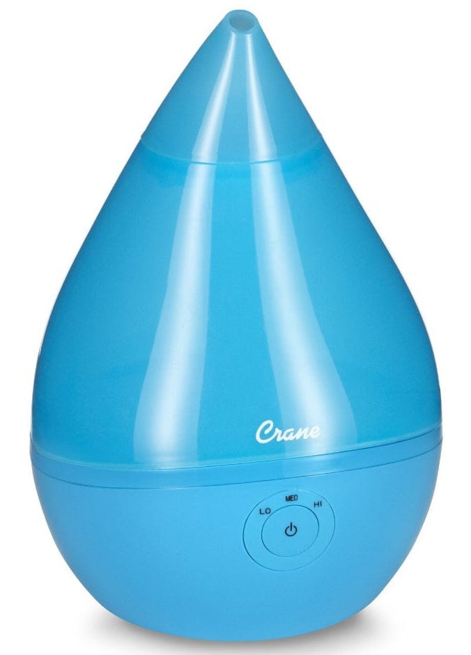 Crane Cool Mist Droplet Humidifier - Aqua