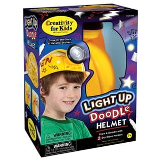 Creativity for Kids Light Up Doodle Helmet