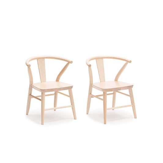 Crescent Play Chair, Set of 2 - CHA-CR-NAT