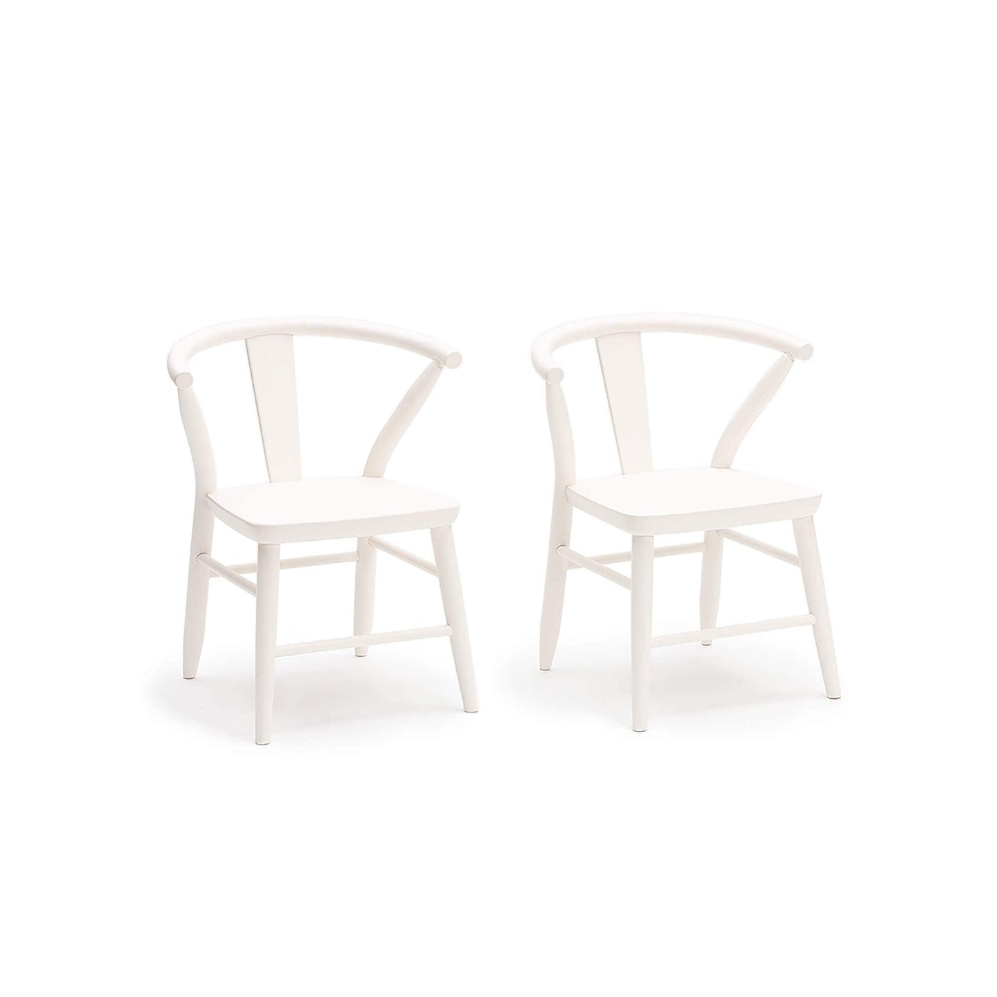 Crescent Play Chair, Set of 2 - CHA-CR-WH