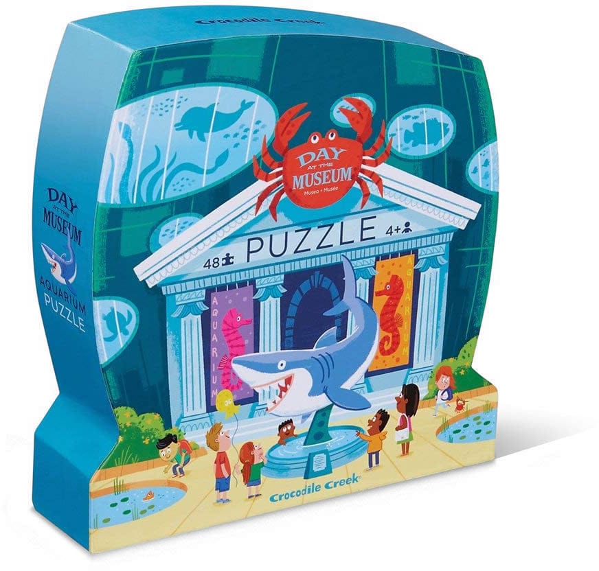 Crocodile Creek Day At The Museum Puzzle - Aquarium - 4063-3