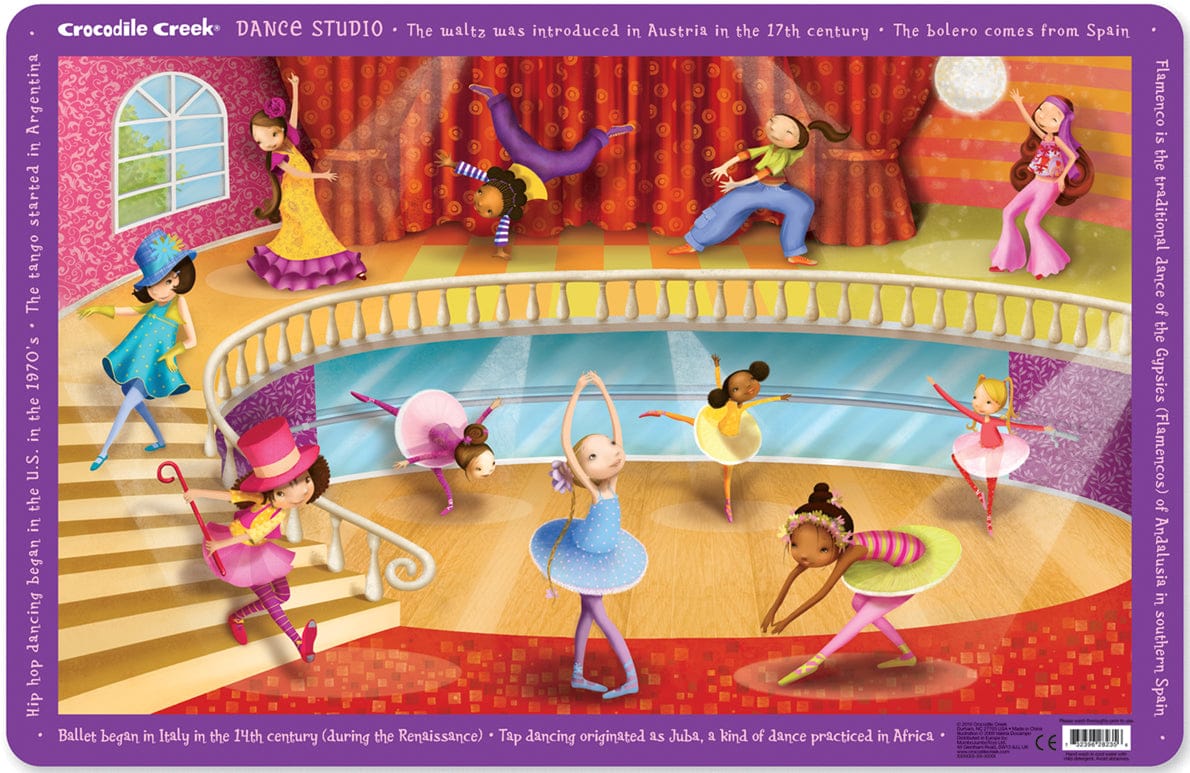 Crocodile Creek Placemat - Dance Studio - 2823-5