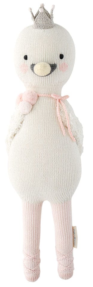 Cuddle+Kind Hand Knit Doll - Harlow the Swan, 20" - SWAHAR001