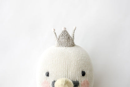 Cuddle+Kind Hand Knit Doll - Mini Harlow the Swan, 13" - SWAHARMIN2