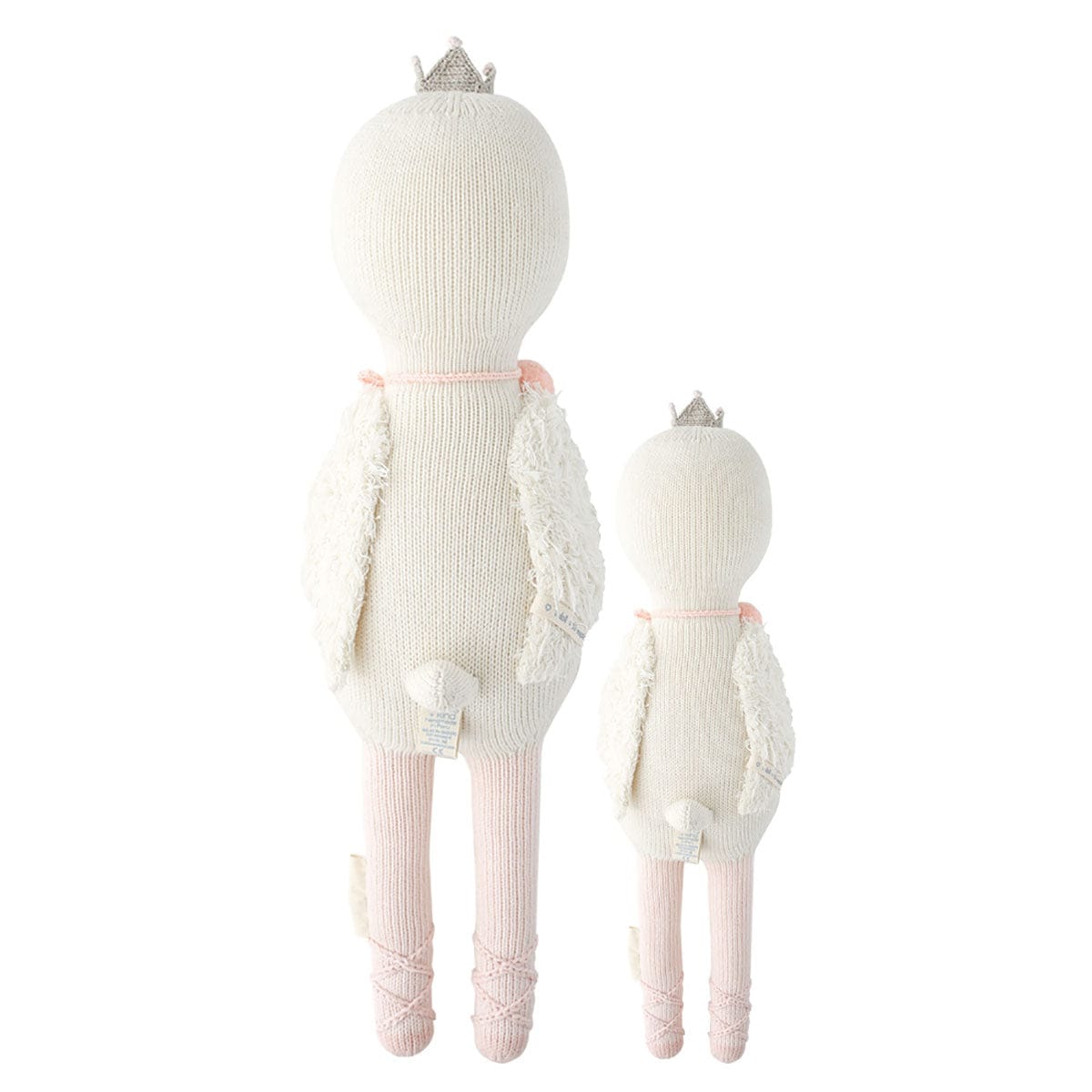 Cuddle+Kind Hand Knit Doll - Mini Harlow the Swan, 13" - SWAHARMIN2