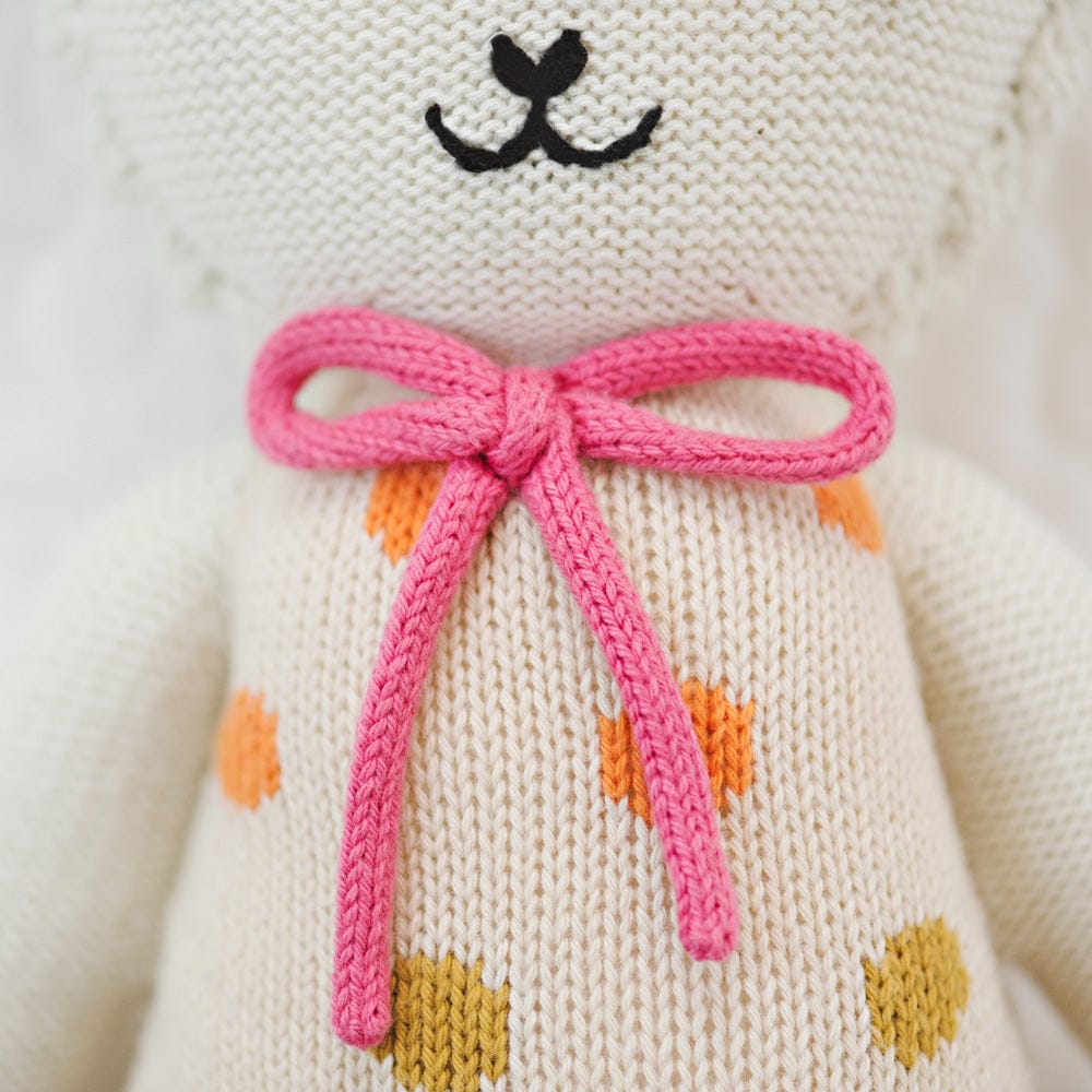 Cuddle+Kind Hand Knit Doll - Mini Lucy the Lamb, 13" - LAMLUCMIN2