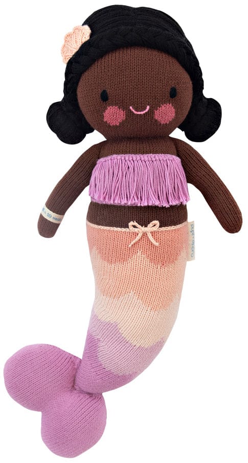 Cuddle+Kind Hand Knit Doll - Mini Maya the Mermaid, 13" - MERMAYMIN2