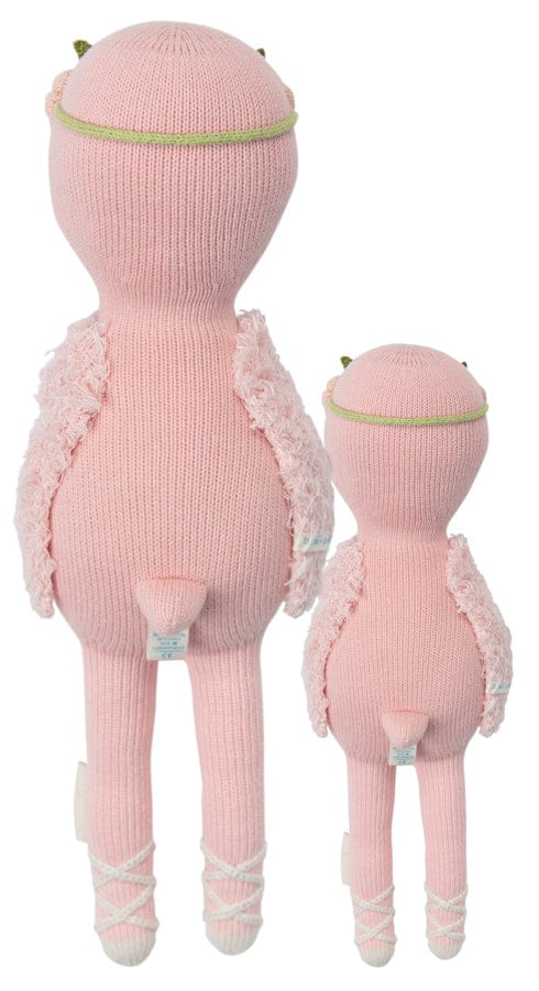 Cuddle+Kind Hand Knit Doll - Mini Penelope the Flamingo, 13