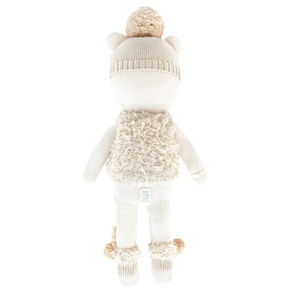 Cuddle+Kind Hand Knit Doll - Mini Stella the Polar Bear, 13" - POLSTEMIN2