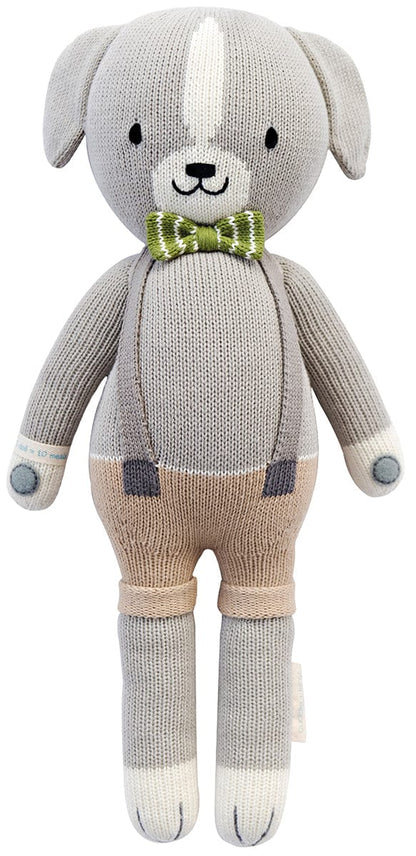 Cuddle+Kind Hand Knit Doll - Noah the Dog, 20" - DOGNOA001