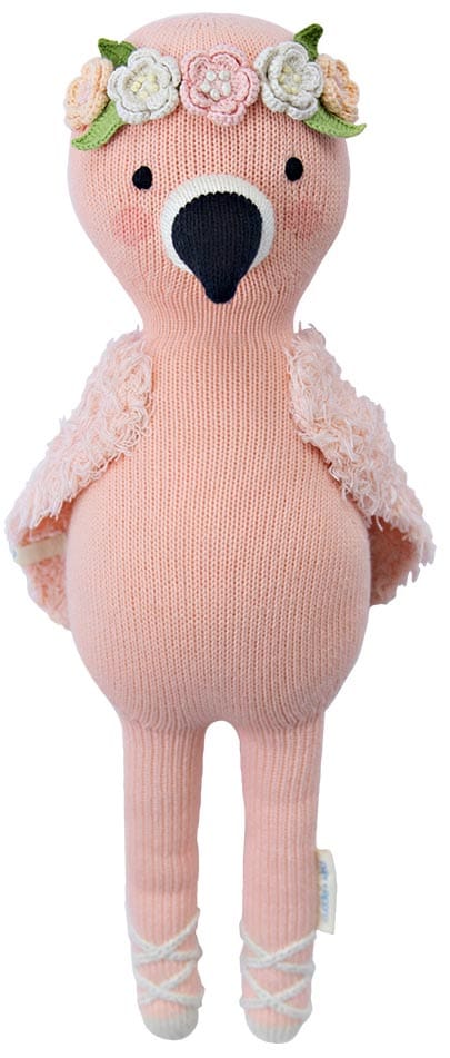 Cuddle+Kind Hand Knit Doll - Penelope the Flamingo, 20" - FLAPEN001