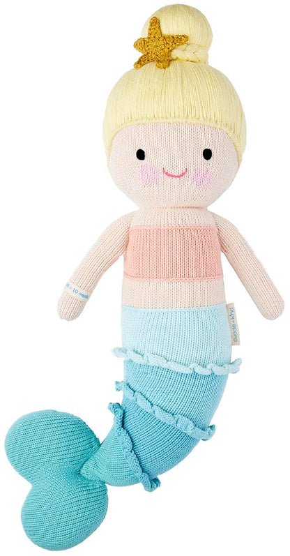 Cuddle+Kind Hand Knit Doll - Skye the Mermaid, 20" - MERSKY001