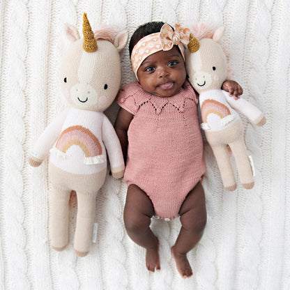 Cuddle+Kind Hand Knit Doll - Zara the Unicorn, 20"