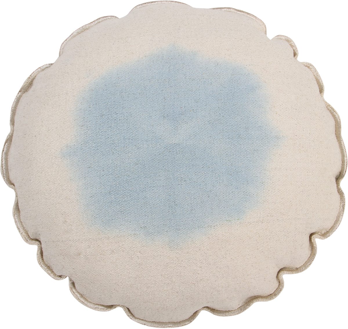 Lorena Canals Tie-Dye Cushion - Soft Blue (1' 4'') - SC-TIE-BL